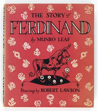 (CHILDRENS LITERATURE.) LEAF, MUNRO and LAWSON, ROBERT. The Story of Ferdinand.